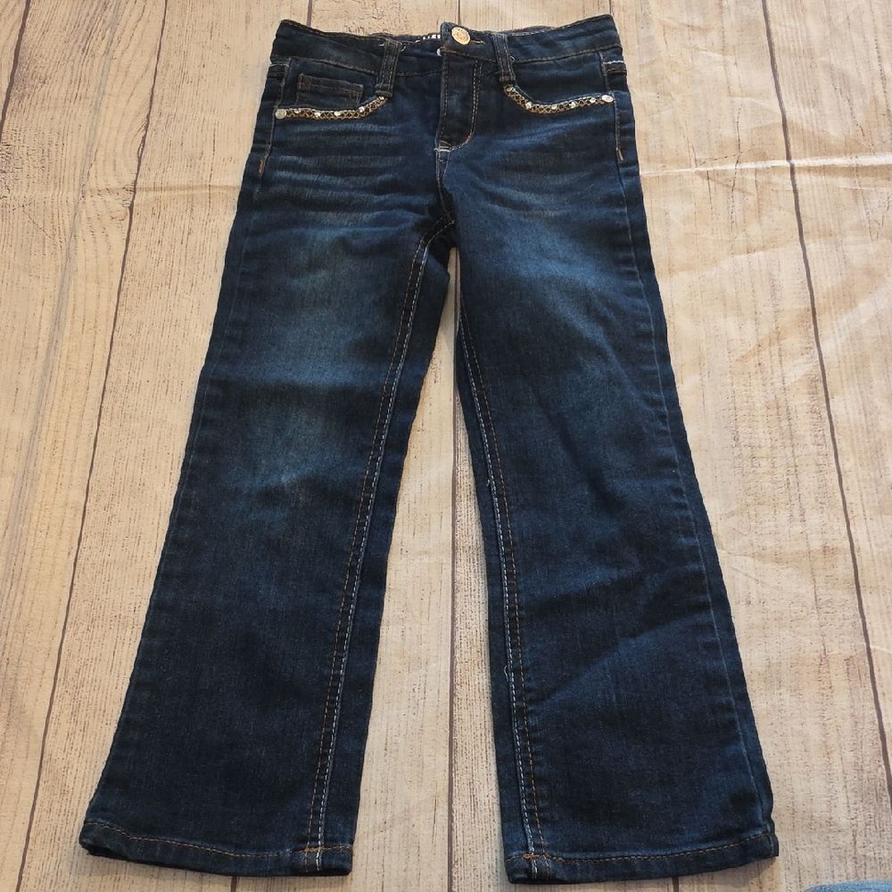 Wallflower Navy Kids Jeans with Embellished Pockets